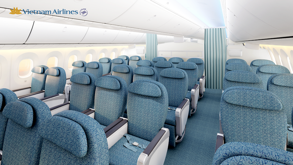 Vietnam Airlines 787 Economy Class